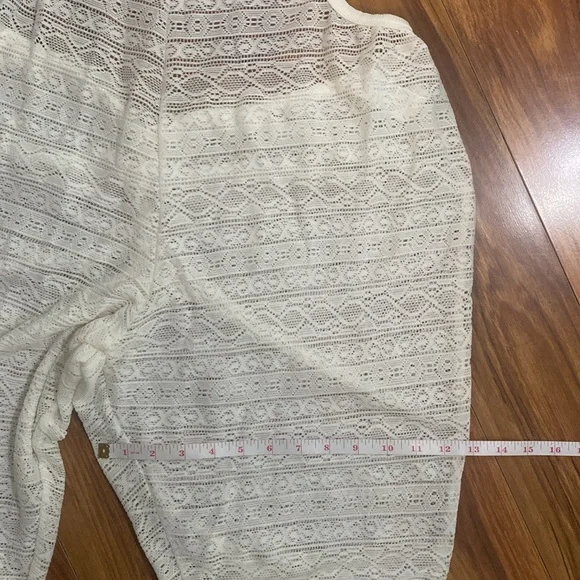 Yitty off white knit flare leg jumpsuit, size 1X, NWT. - Picture 10 of 16